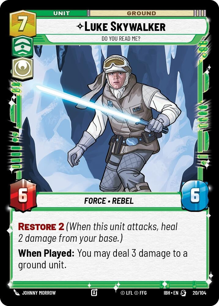 Luke Skywalker - Do You Read Me? (20/104) (Intro Battle: Hoth)
