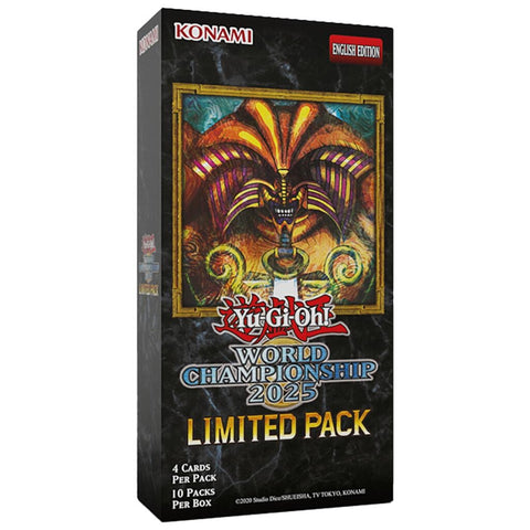 Image for Limited Pack World Championship 2025 Box - YuGiOh