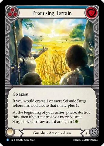 Image for Promising Terrain (MPG045) (Mastery Pack Guardian) - Flesh and Blood TCG