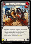 Image for Clash of Mountains (Blue) (MPG063) (Mastery Pack Guardian) - Flesh and Blood TCG