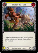 Image for Flatten the Field (Yellow) (MPG077) (Mastery Pack Guardian) - Flesh and Blood TCG