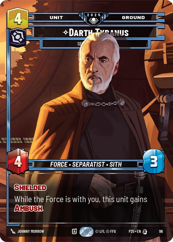 Image for Darth Tyranus - Servant of Sidious (96) - Star Wars: Unlimited
