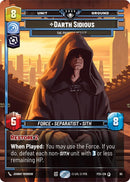 Image for Darth Sidious - The Phantom Menace (95) - Star Wars: Unlimited