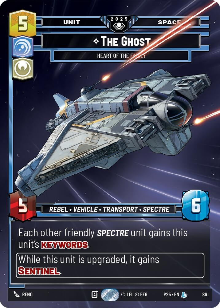 Image for The Ghost - Heart of the Family (86) - Star Wars: Unlimited