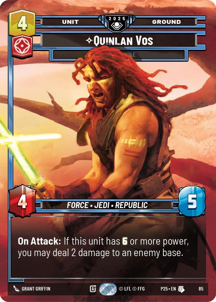 Image for Quinlan Vos - Dark Disciple (85) - Star Wars: Unlimited