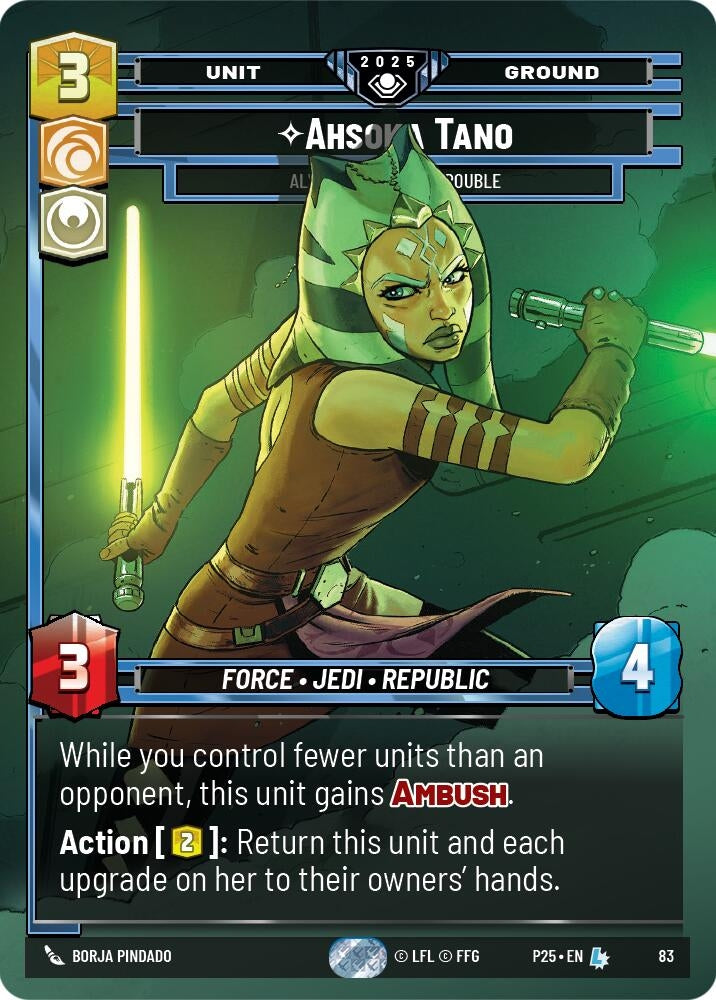 Image for Ahsoka Tano - Always Ready For Trouble (83) - Star Wars: Unlimited