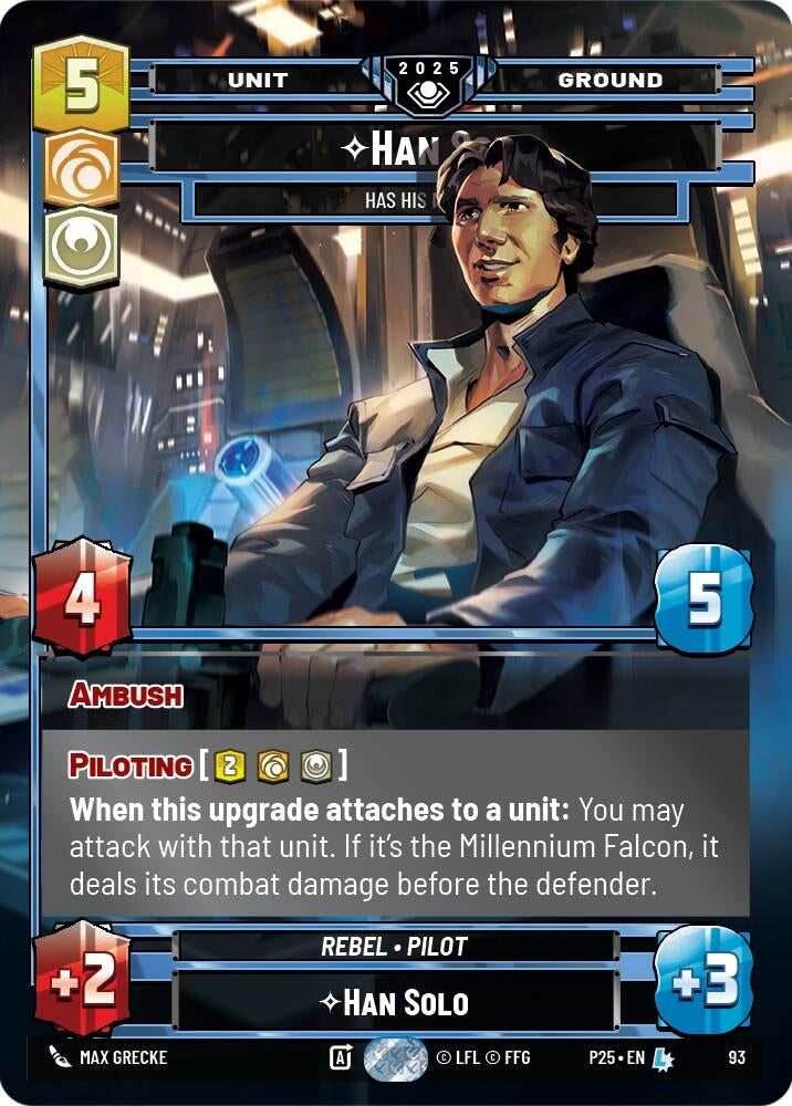 Image for Han Solo - Has His Moments (93) - Star Wars: Unlimited