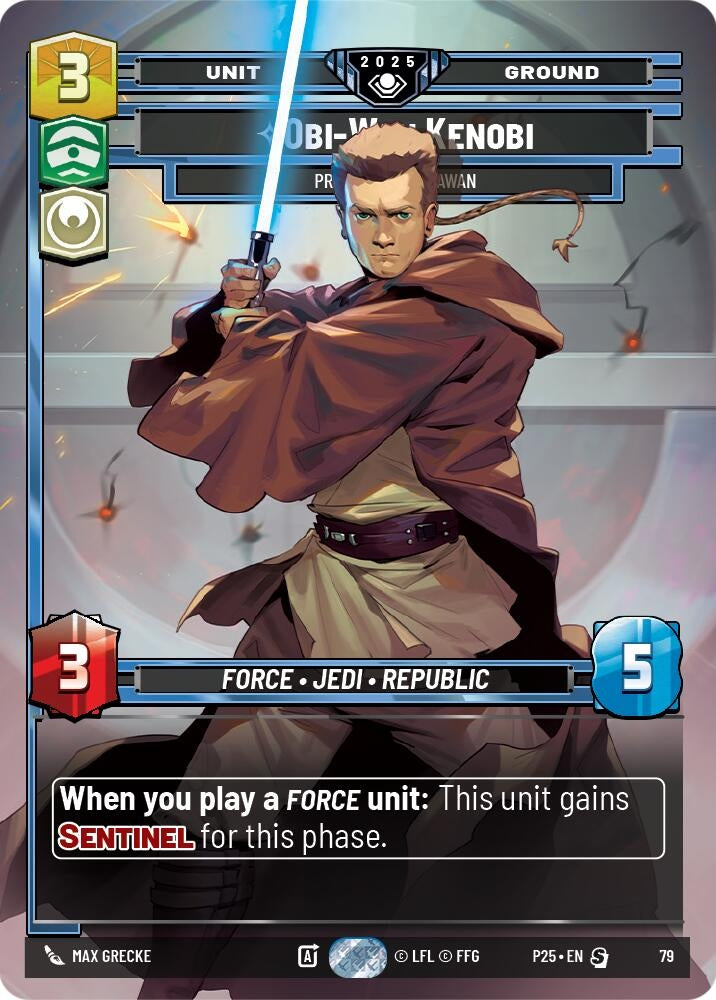 Image for Obi-Wan Kenobi - Protective Padawan (79) - Star Wars: Unlimited