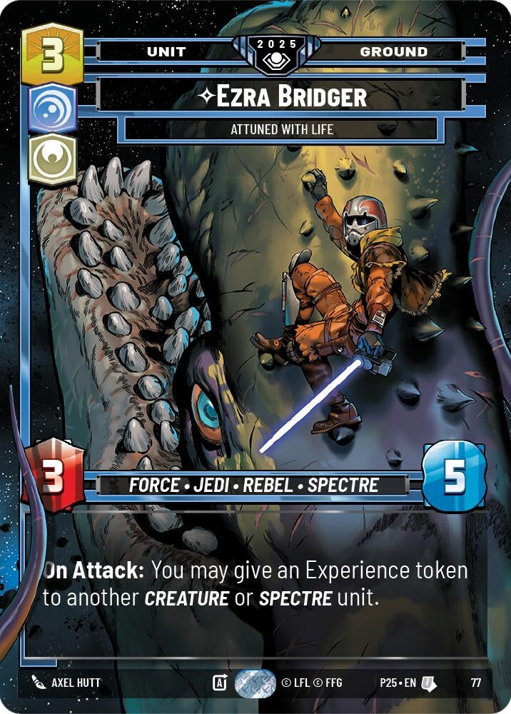 Image for Ezra Bridger - Attuned With Life (77) - Star Wars: Unlimited