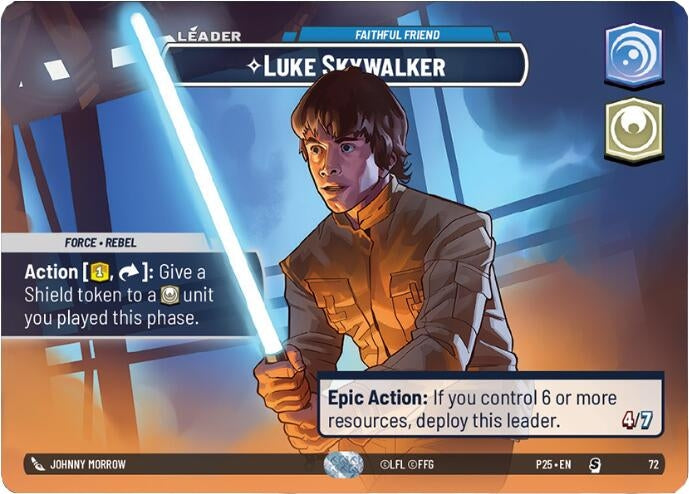 Image for Luke Skywalker - Faithful Friend (72) - Star Wars: Unlimited