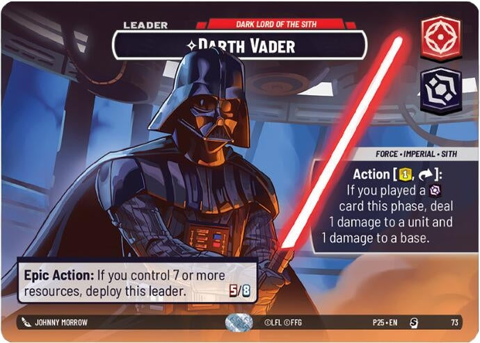 Image for Darth Vader - Dark Lord of the Sith (73) - Star Wars: Unlimited