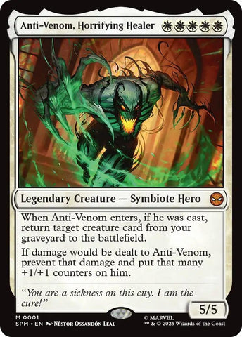 Image for Anti-Venom, Horrifying Healer (1) (Marvel's Spider-Man) - Magic: The Gathering