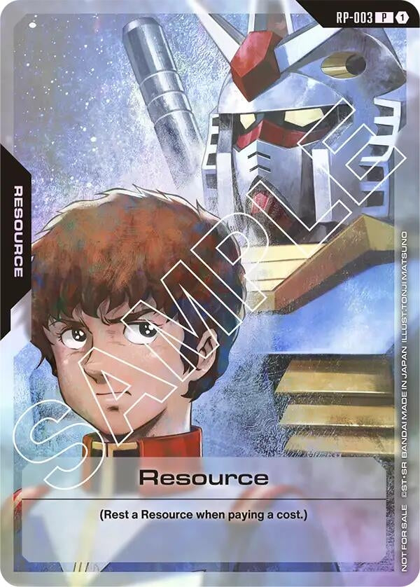 Image for Resource (RP-003) (Mobile Suit Gundam) (RP-003) (Promotional Resource Tokens) - Gundam Card Game