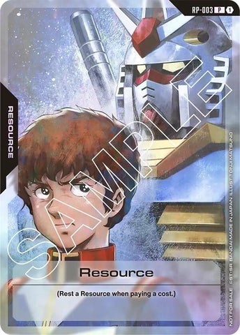 Image for Resource (RP-003) (Mobile Suit Gundam) (RP-003) (Promotional Resource Tokens) - Gundam Card Game