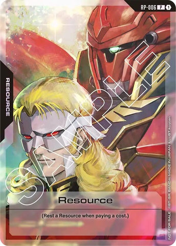 Image for Resource (RP-006) (Mobile Suit Gundam Unicorn) (RP-006) (Promotional Resource Tokens) - Gundam Card Game