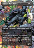 Image for Spider-Man Noir (Borderless) (204) (Marvel's Spider-Man) - Magic: The Gathering