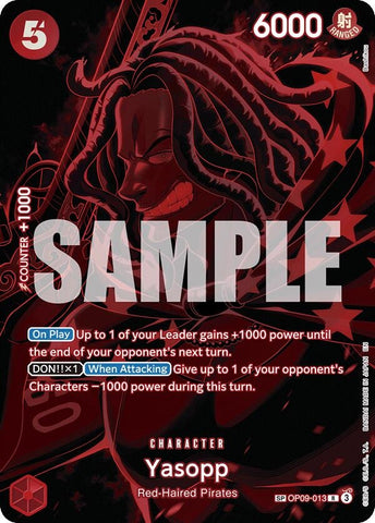 Image for Yasopp (SP) (OP09-013) (Legacy of the Master) - One Piece Card Game