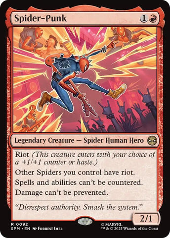 Image for Spider-Punk (92) (Marvel's Spider-Man) - Magic: The Gathering