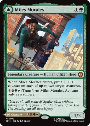 Image for Miles Morales (108) (Marvel's Spider-Man) - Magic: The Gathering