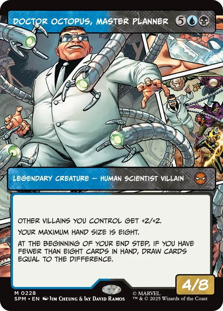 Image for Doctor Octopus, Master Planner (Borderless) (228) (Marvel's Spider-Man) - Magic: The Gathering