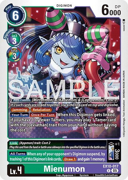 Image for Mienumon (EX10-017 R) - Digimon Card Game