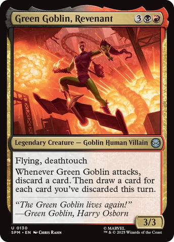 Image for Green Goblin, Revenant (130) (Marvel's Spider-Man) - Magic: The Gathering