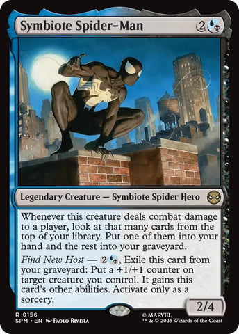 Image for Symbiote Spider-Man (156) (Marvel's Spider-Man) - Magic: The Gathering