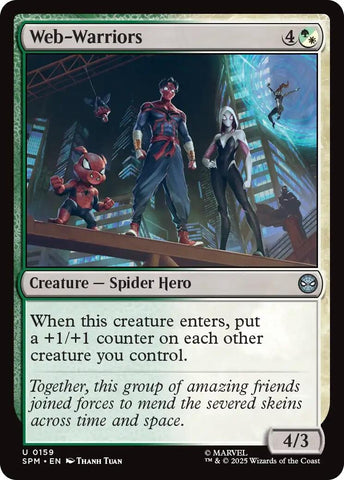 Image for Web-Warriors (159) (Marvel's Spider-Man) - Magic: The Gathering