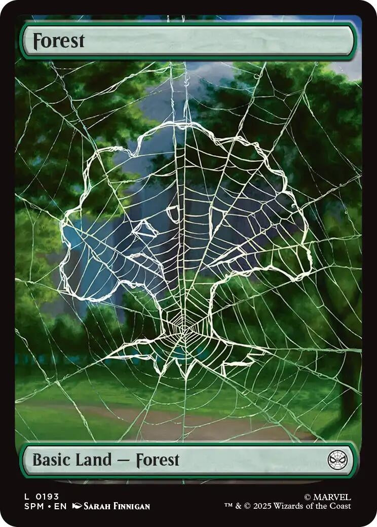 Image for Forest (0193) (193) (Marvel's Spider-Man) - Magic: The Gathering
