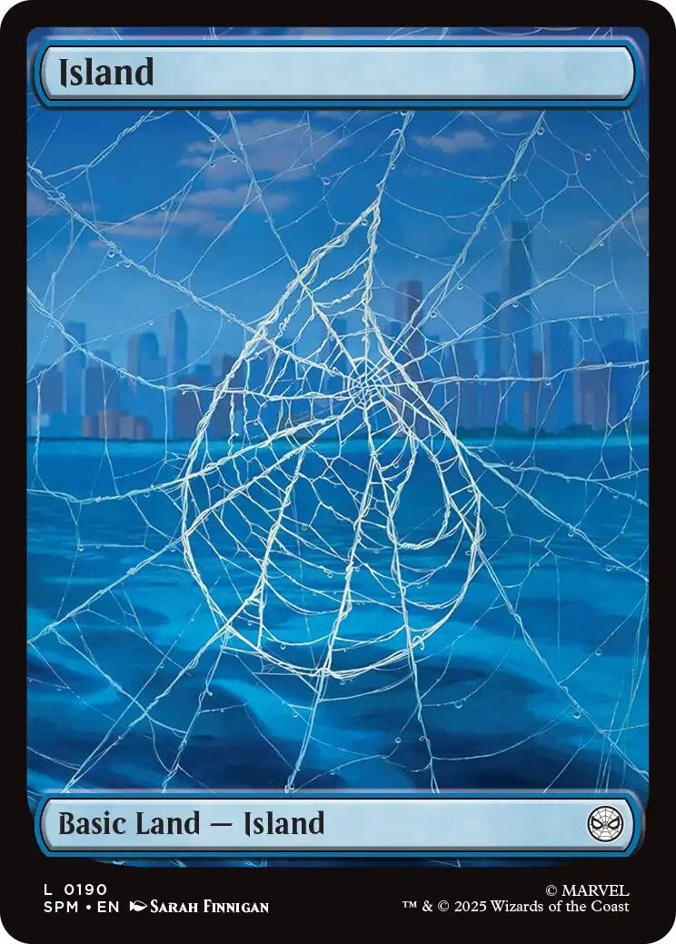 Image for Island (0190) (190) (Marvel's Spider-Man) - Magic: The Gathering