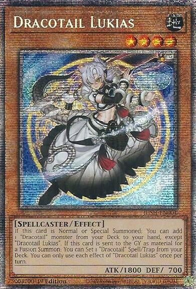Image for Dracotail Lukias (Starlight Rare) (JUSH-EN001) (Justice Hunters) - YuGiOh