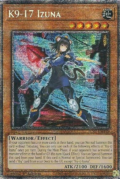 Image for K9-17 Izuna (Starlight Rare) (JUSH-EN031) (Justice Hunters) - YuGiOh