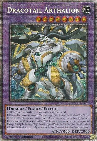 Image for Dracotail Arthalion (Starlight Rare) (JUSH-EN006) (Justice Hunters) - YuGiOh
