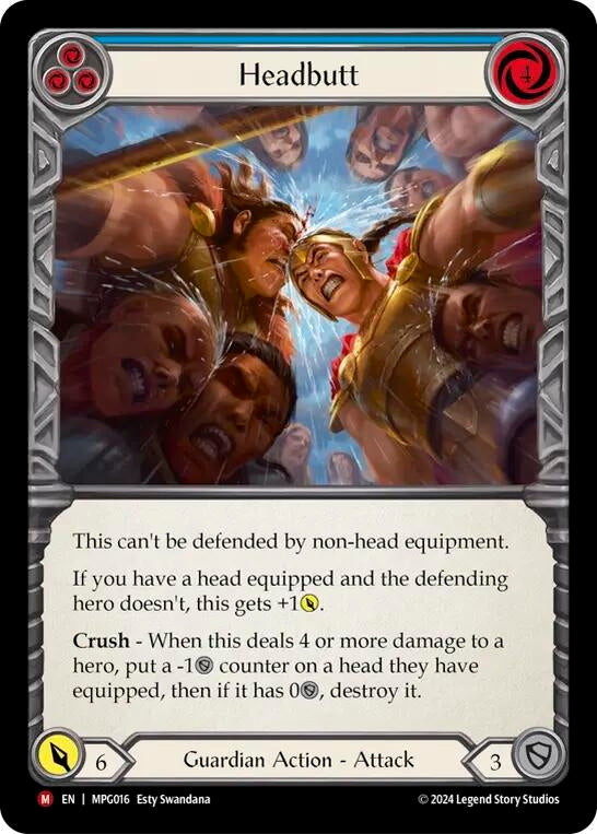 Image for Headbutt (MPG016) (Mastery Pack Guardian) - Flesh and Blood TCG