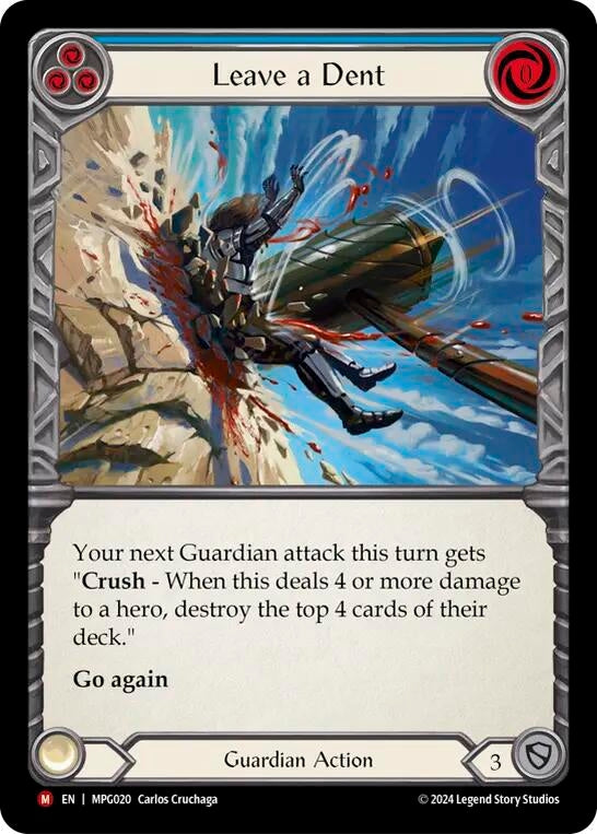Image for Leave a Dent (MPG020) (Mastery Pack Guardian) - Flesh and Blood TCG