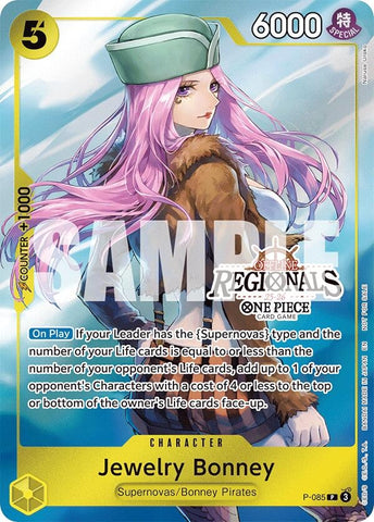 Image for Jewelry Bonney (Offline Regional Participation Pack 2025 Vol.2) (P-085) (One Piece Promotion Cards) - One Piece Card Game