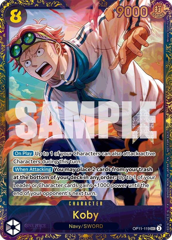 Image for Koby (Treasure Cup August 2025) (OP11-119) (One Piece Promotion Cards) - One Piece Card Game