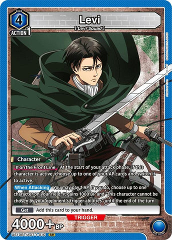 Image for Levi (010) (UE10BT/AOT-1-010) (UE10BT: Attack on Titan) - Union Arena