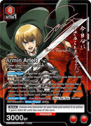 Image for Armin Arlelt (077) (SR**) (UE10BT/AOT-1-077) (UE10BT: Attack on Titan) - Union Arena