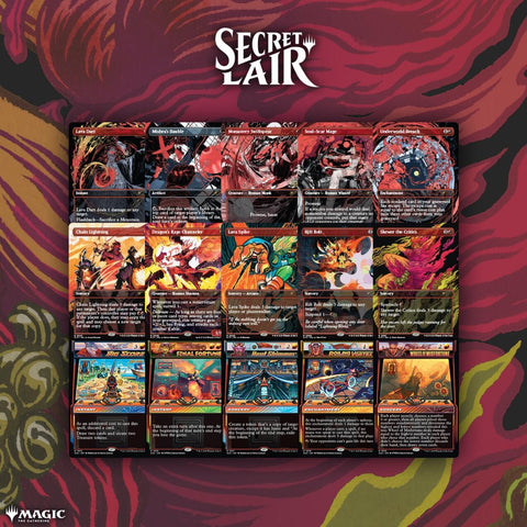 Image for Secret Lair Drop: Burn ‘Em All Bundle - Non-Foil Edition - Magic: The Gathering