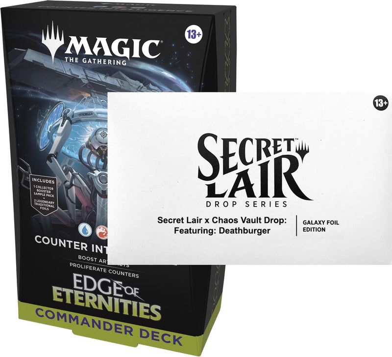 Image for Secret Lair x Chaos Vault Drop: Commander Reinforcements Counter Intelligence Bundle (Galaxy Foil) - Magic: The Gathering