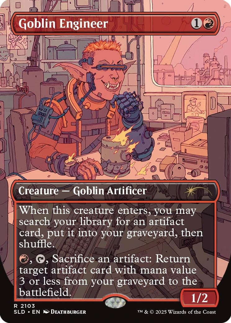 Image for Goblin Engineer (2103) (Secret Lair Drop Series) - Magic: The Gathering