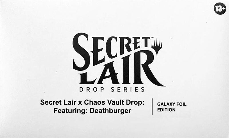 Image for Secret Lair x Chaos Vault Drop: Featuring: Deathburger (Galaxy Foil) - Magic: The Gathering