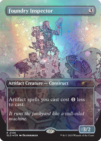 Image for Foundry Inspector (Galaxy Foil) (2106) (Secret Lair Drop Series) - Magic: The Gathering