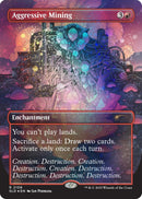 Image for Aggressive Mining (Galaxy Foil) (2108) (Secret Lair Drop Series) - Magic: The Gathering