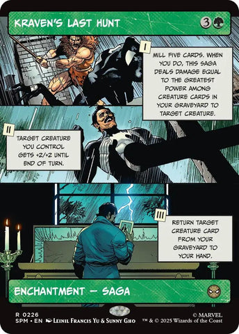 Image for Kraven's Last Hunt (Borderless) (226) (Marvel's Spider-Man) - Magic: The Gathering