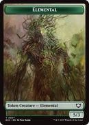 Elemental (0007) // Golem (0014) Double-Sided Token (7 // 14) (Commander: Edge of Eternities)