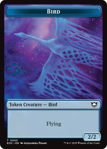Image for Bird // Pest Double-Sided Token (3 // 9) (Commander: Edge of Eternities) - Magic: The Gathering