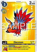 Image for Elecmon (EX1-023) (Time Stranger Demo Deck) (EX1-023 C) - Digimon Card Game