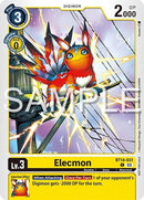 Image for Elecmon (BT14-031) (Time Stranger Demo Deck) (BT14-031 C) - Digimon Card Game